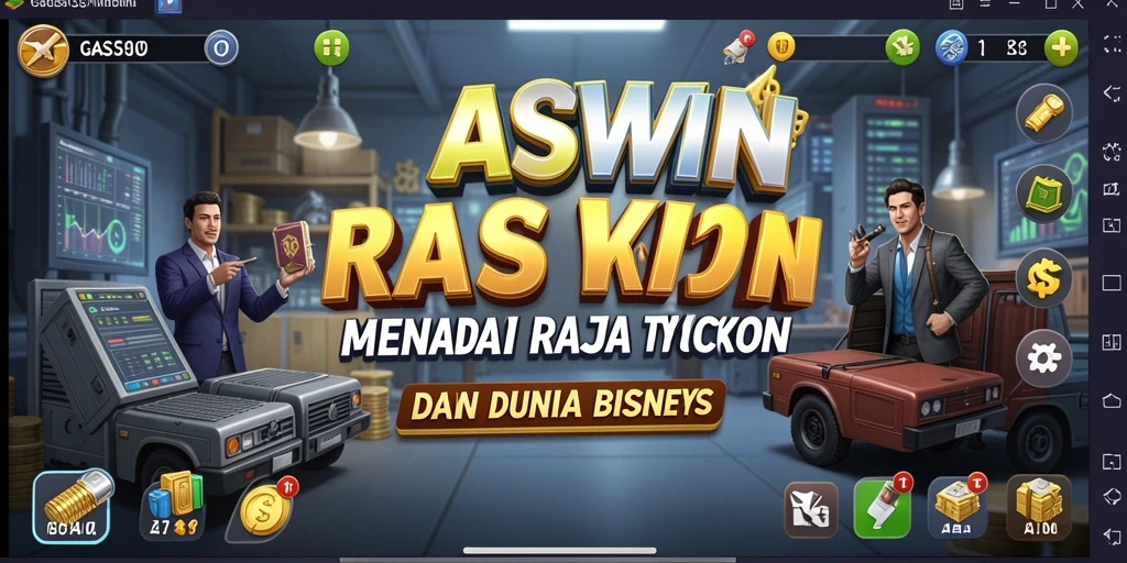 Tampilan gameplay GASWIN yang seru dan menantang.