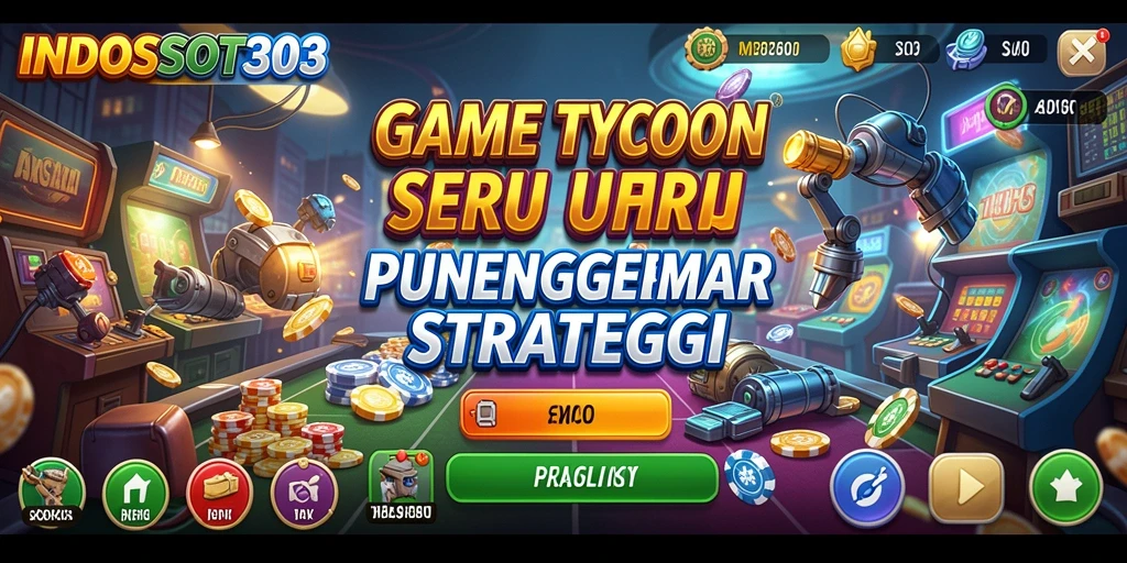 Tampilan gameplay seru di INDOSLOT303 dengan berbagai mesin slot menunggu untuk dimainkan.
