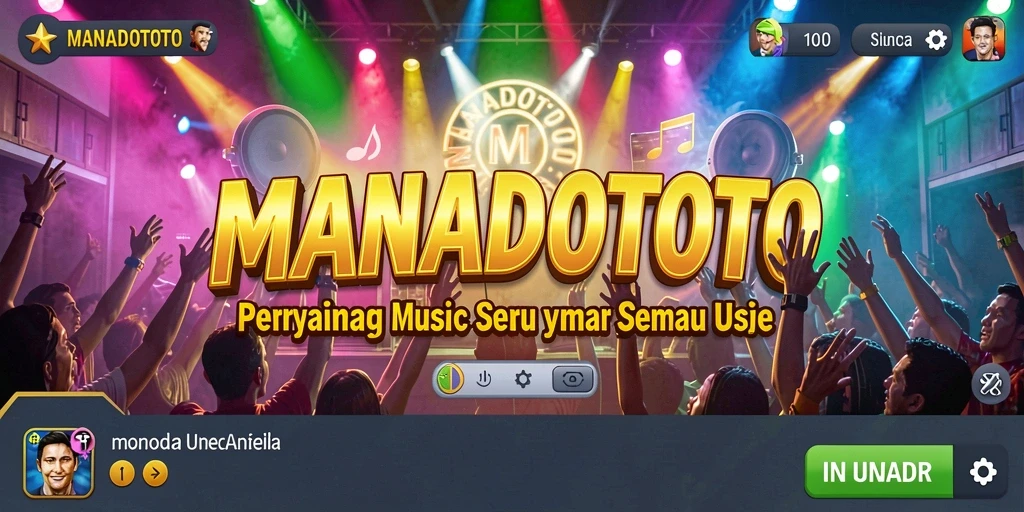 Tampilan gameplay seru dari aplikasi MANADOTOTO.