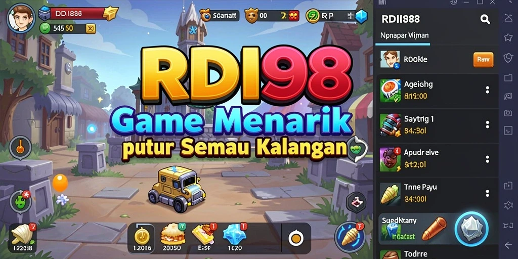 Tampilan gameplay RDI88 yang menawan dan penuh warna.
