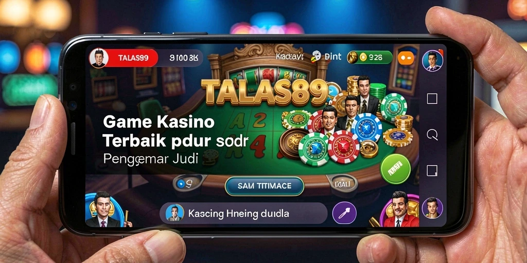 Tampilan gameplay kasino yang menarik dan interaktif di TALAS89.